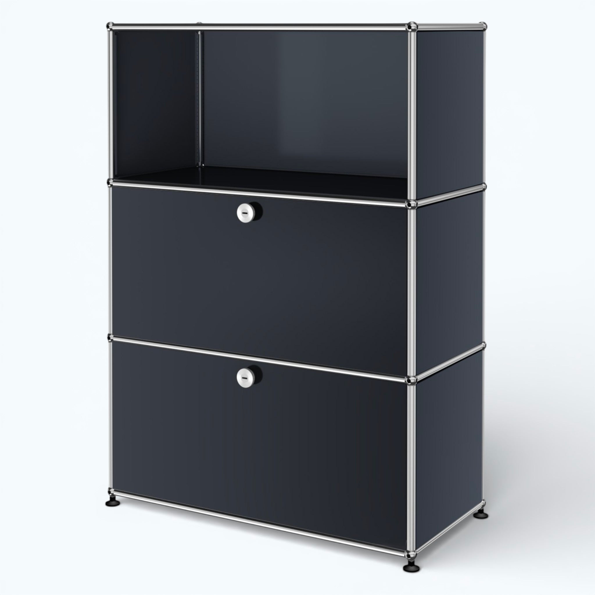 Highboard 2 portes Anthracite - USM Haller