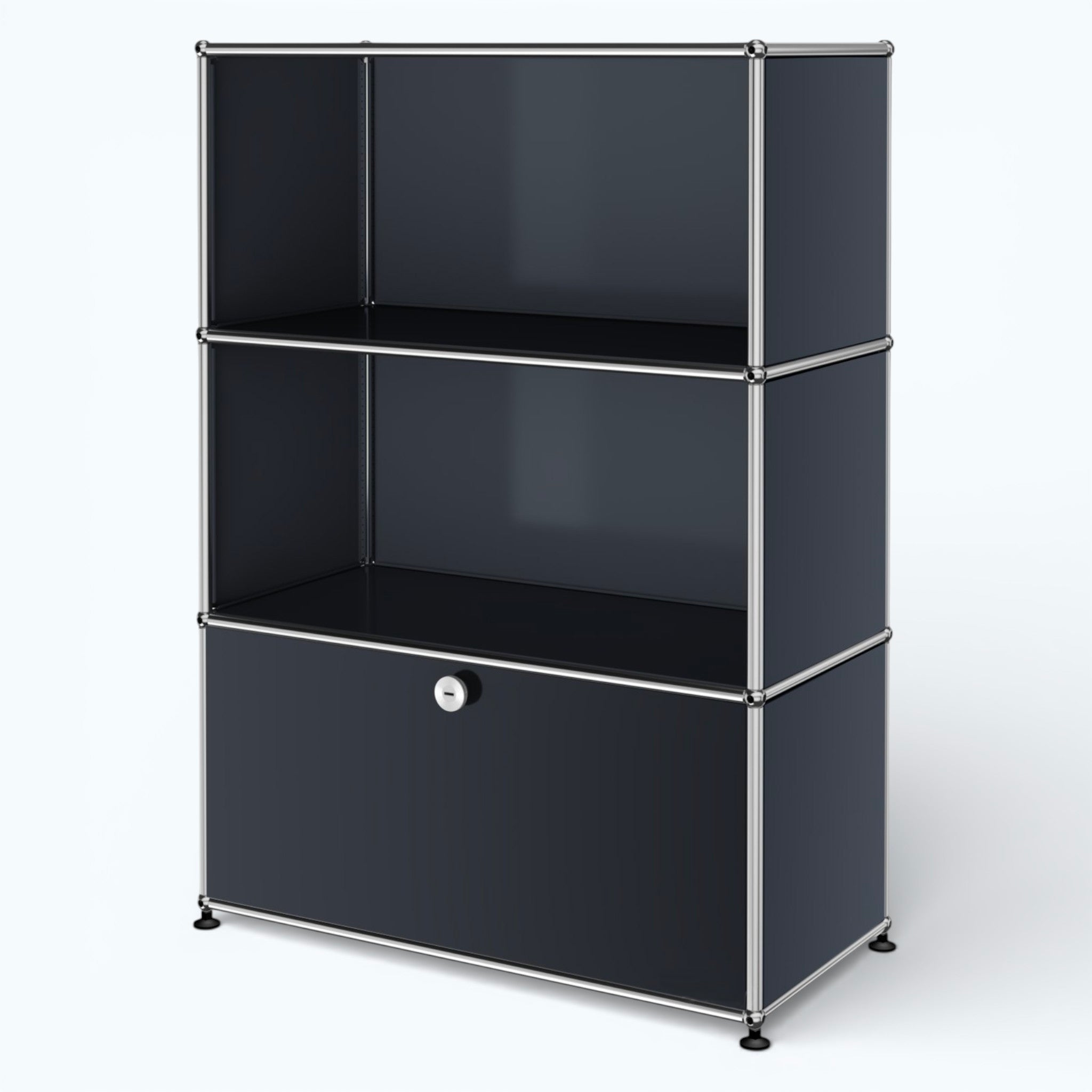 Highboard 1 porte Anthracite - USM Haller